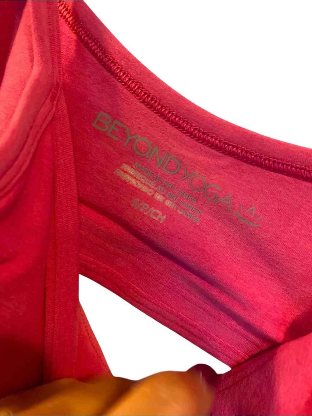 NWOT Beyond Yoga Sports Bra PINK Size: Small
